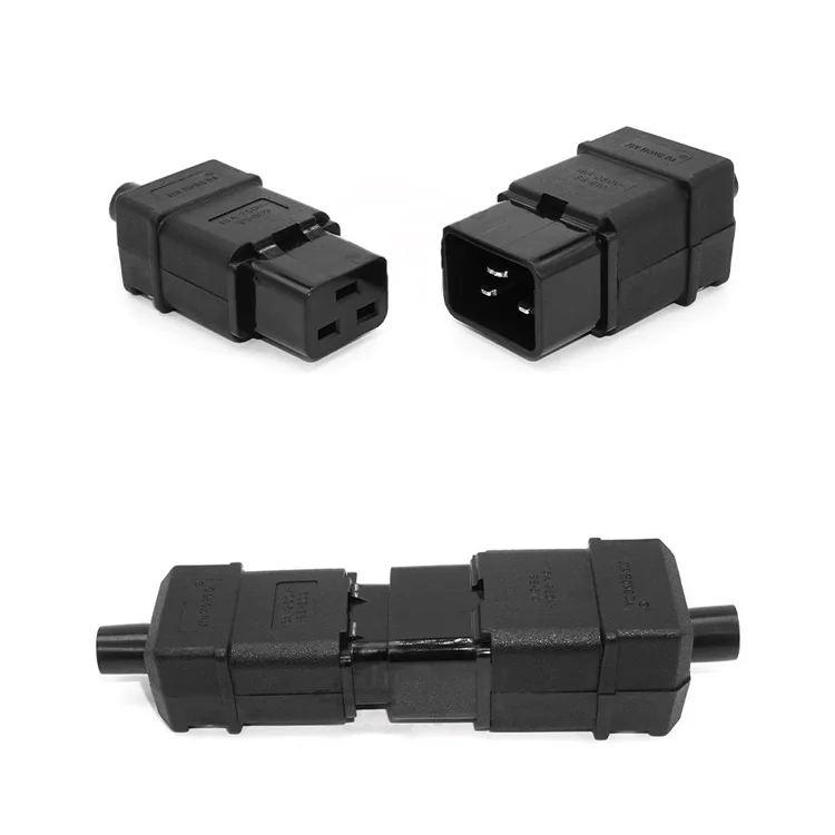 Original UPS/PDU power cable Three-way 16A250V service device with the IEC320 C19/C20 DIY detachable connector SS-809/SS-810