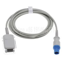 Dragers/Simens M SET Module Monitor Spo2 Sensor Adapter/Extension Cable 7Pin to DB9 Plug,For Masimos-LNCS DB 9Pin Sensor.