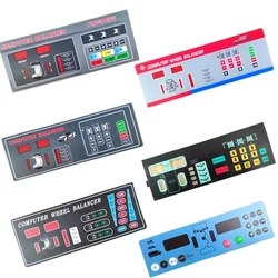 1pc Tire Wheel Balancing Machine Operation Board Sticker Screen Film Spare Part