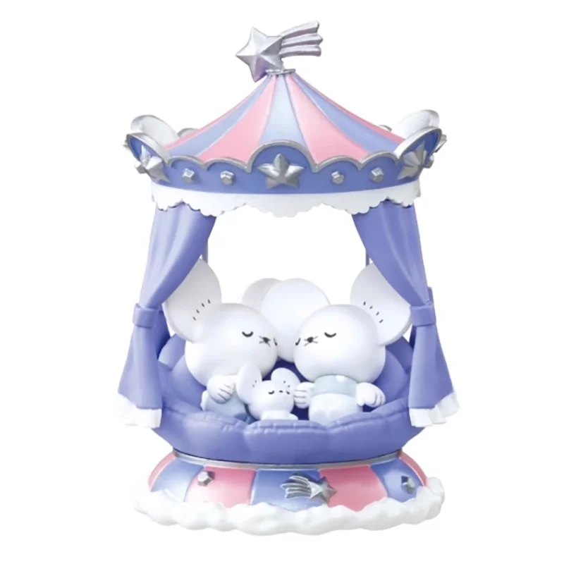 

Re-Ment Pokemon Nighty Night Collection Anime Cute Figures Model Toys Gift 1 Box (6 Pcs) in Stock Collectible Action Figures