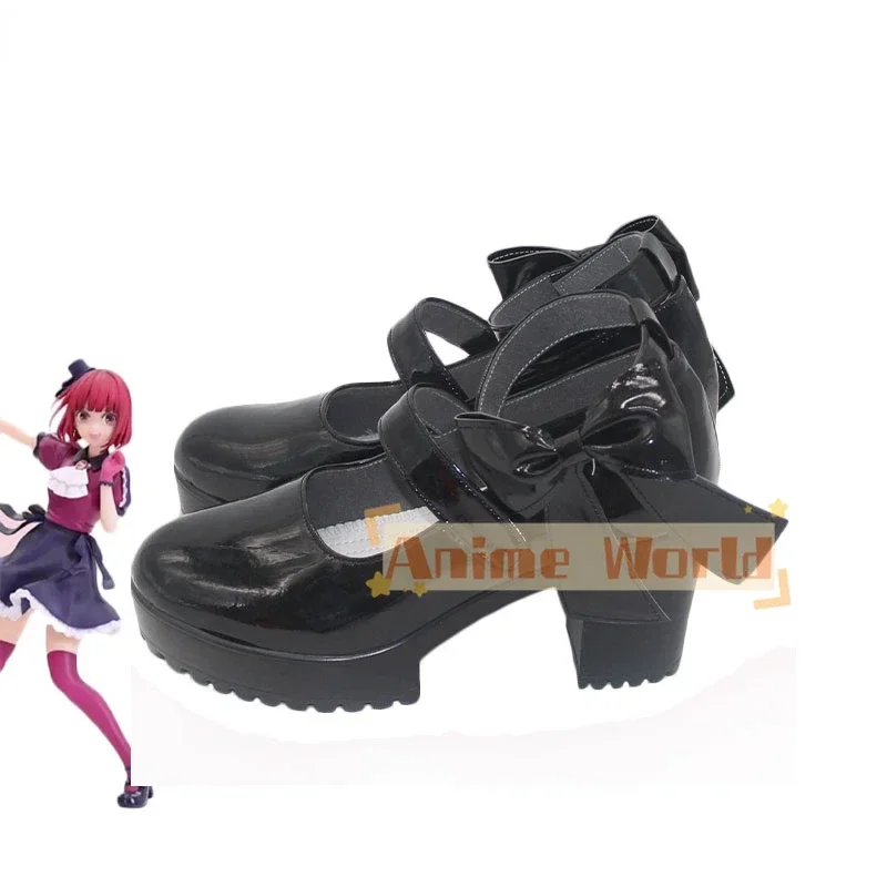 Arima kana cosplay sapatos anime cosplay adereços botas de carnaval de halloween sapatos pu feitos sob encomenda