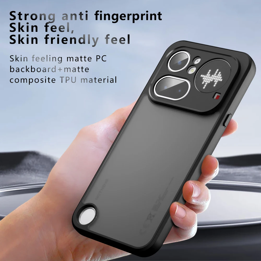 Skin Sensation Airbag Anti Drop Case Cover Nothing Phone 4A Pro Mircropyle Back Case Fundas Nothing Phone 3A/Nothing Phone 4A