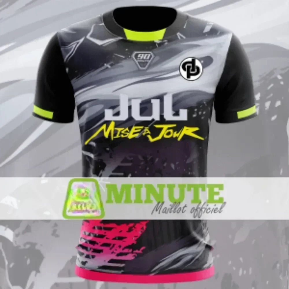 

Jersey 90 Minute MM9 Men's Streetwear 3D Printed Quick Drying Breathable Tees for Family Look Men/Women Short Sleeve T-shirt