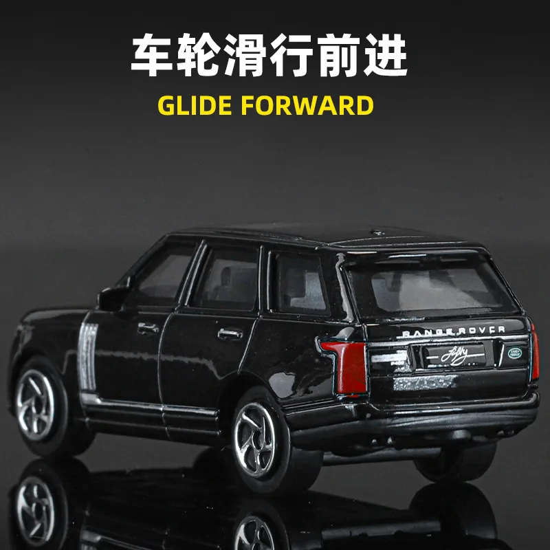 

1:64 подлинная авторизованная модель автомобиля из сплава, серия игрушечных машин Land Rover Range Rover с раздвижной подвеской