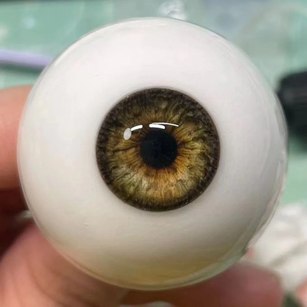 

Customized Doll Eyes Big Size 18/20/22/24/30/33mm Plaster Eyeball Handmade Diy Girl Toys Play House Dress Up Doll Accessories