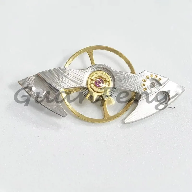 Complete balance wheel assembly for the VR3235 movement with balance splint