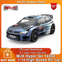 New MJX HYPER GO 14304 RC Car 1/14 2.4G 4WD Brushless 45KM/H High Speed Drift Vehicle Remote Control Racing Car Toy Gifts For Kids