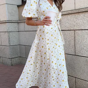 12-En çok satılan, yan yırtmaçlı midi elbise - №3