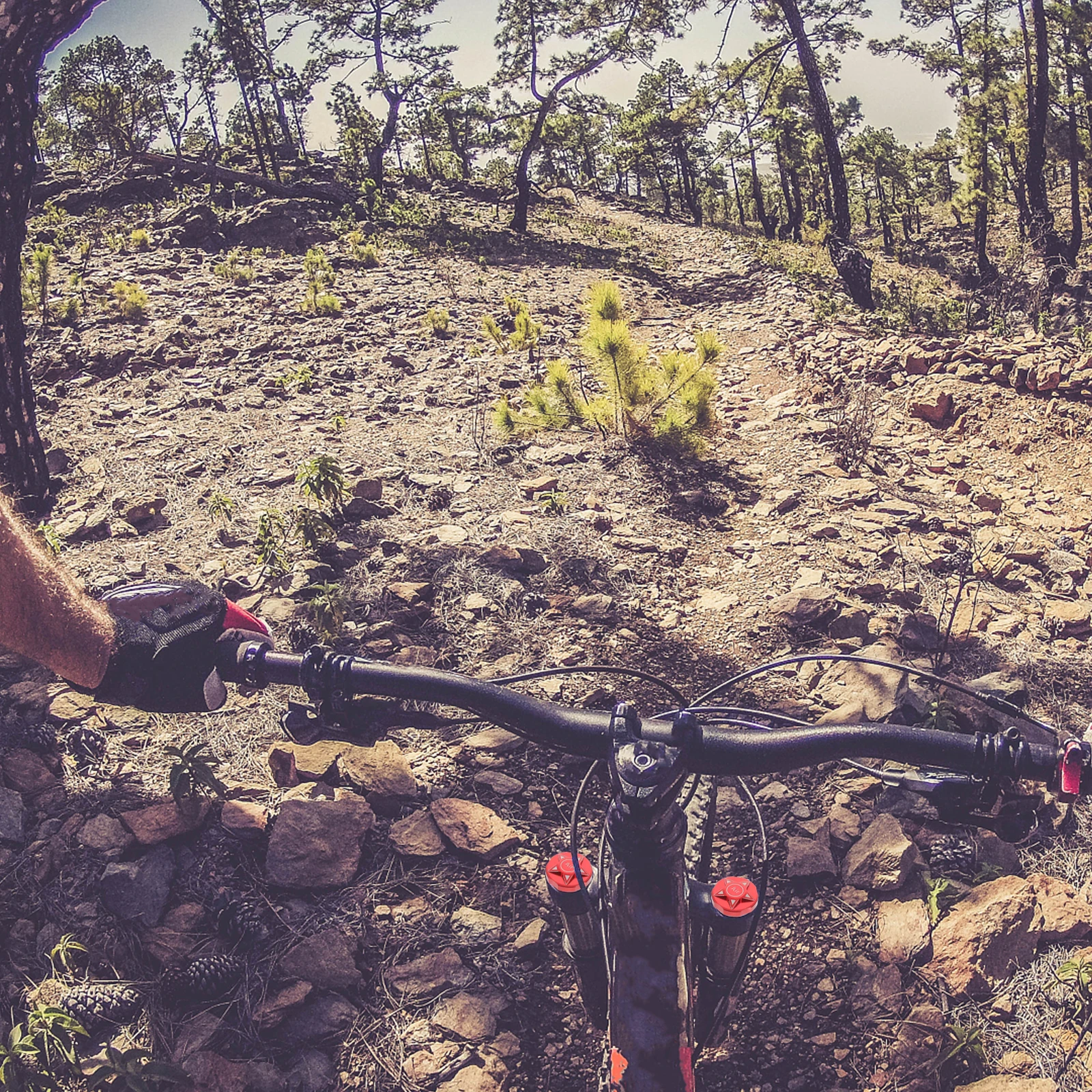 

Premium Aluminum Alloy Bike Fork Cover Durable Lightweight Replacement For Mountain Bikes Front Forks Gas Suspension Cap Easy