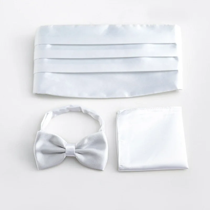 Handmade Satin Bow Tie for Men - Luxury Tuxedo Accessories for Grooms & Bridal Party, Adjustable Slim Fit, Vintage Style