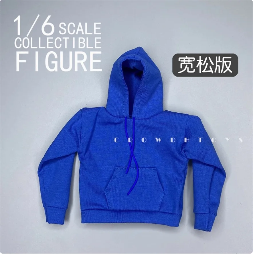 CROW DH TOYS 1/6 Soldato Abbigliamento Accessori Felpa con cappuccio alla moda Top Fat Style Modello Fit 12 ''Action Figure Body Disponibile