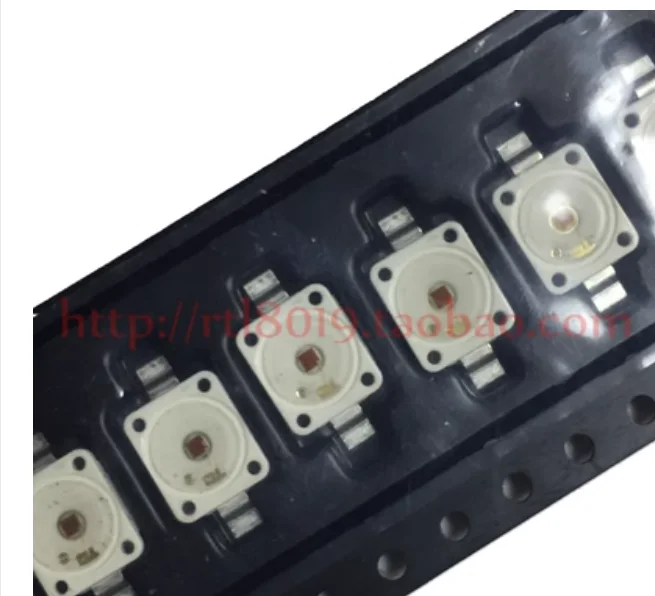 10PCS/LOT 100% New Original LR W5SM LRW5SM 7060 RED SMD LED 620-632nm 1-3W 39-71lm 400-1000ma 2.2V CRI:80 Lamps Light Beads IC C