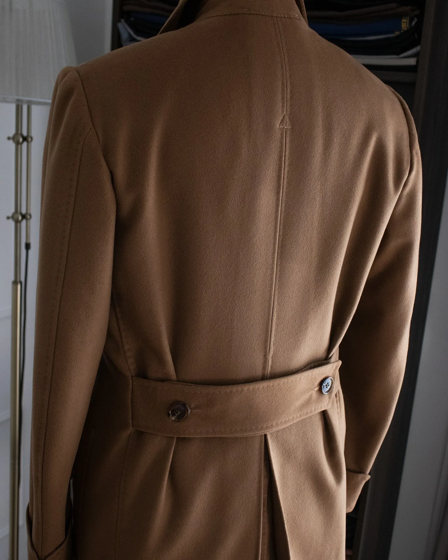 معطف رجالي طويل غير رسمي مزيج مزدوج الصدر سترة معطف شتوي الأعمال خمر الزفاف أبلى مخصص #3