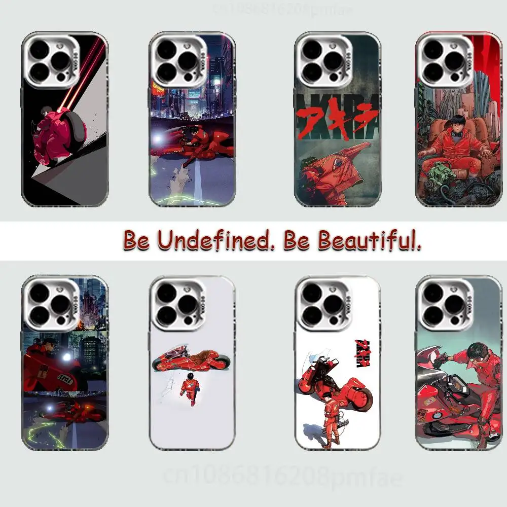 

Anime A-Akira Cool White Shockproof Phone Case For iPhone 17,16,15,14,13,12,11,Pro,XS,Max,Plus,Mini,SE