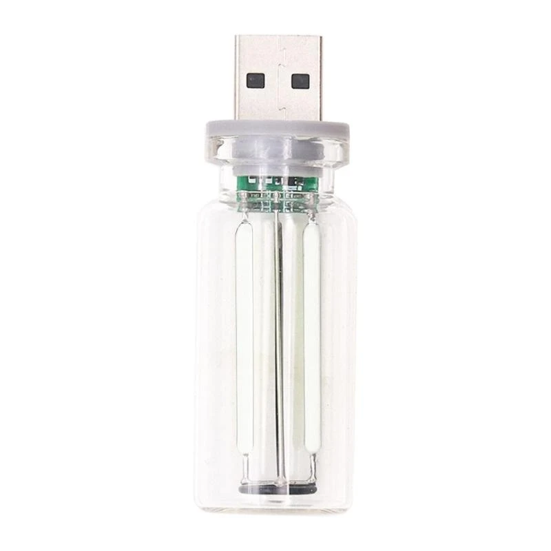 USB سيارة LED الإضاءة مصباح لتهيئة الجو الرجعية مستوحاة السيارات الداخلية المزاج مصابيح صغيرة LED لمبة مصباح USB اللمس ضوء الليل