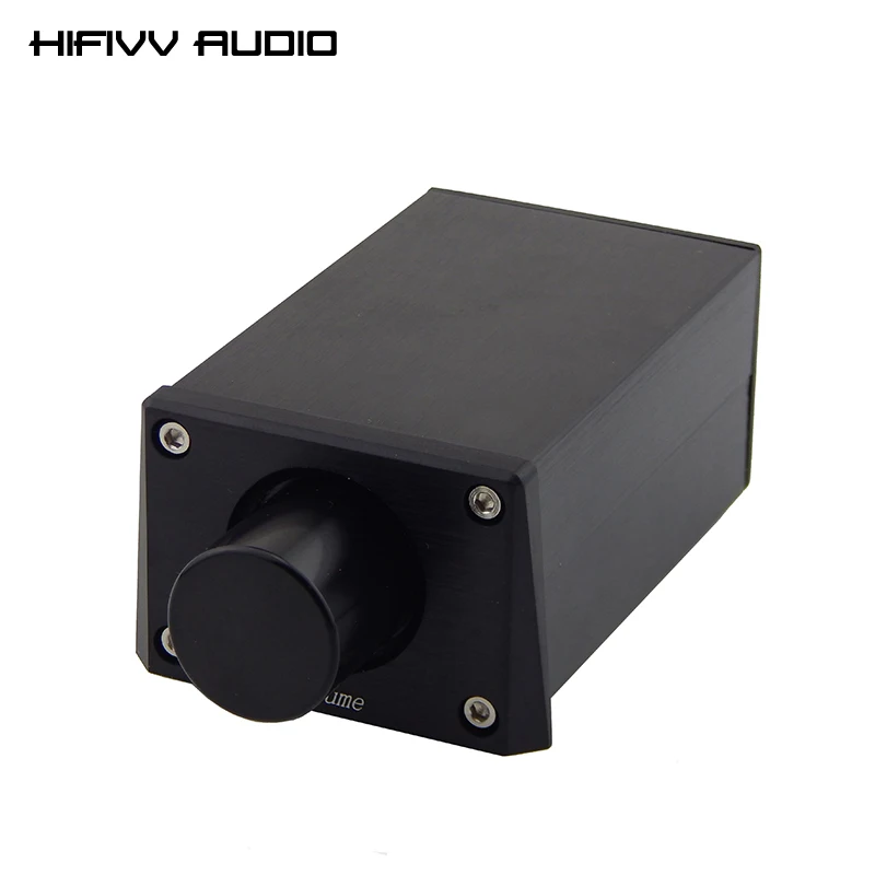 High Precision Passive Preamplifier Volume Controller Of HIFI Home Sound Audio Headphone Use ALPS RK27 RK16 Match Active Speaker