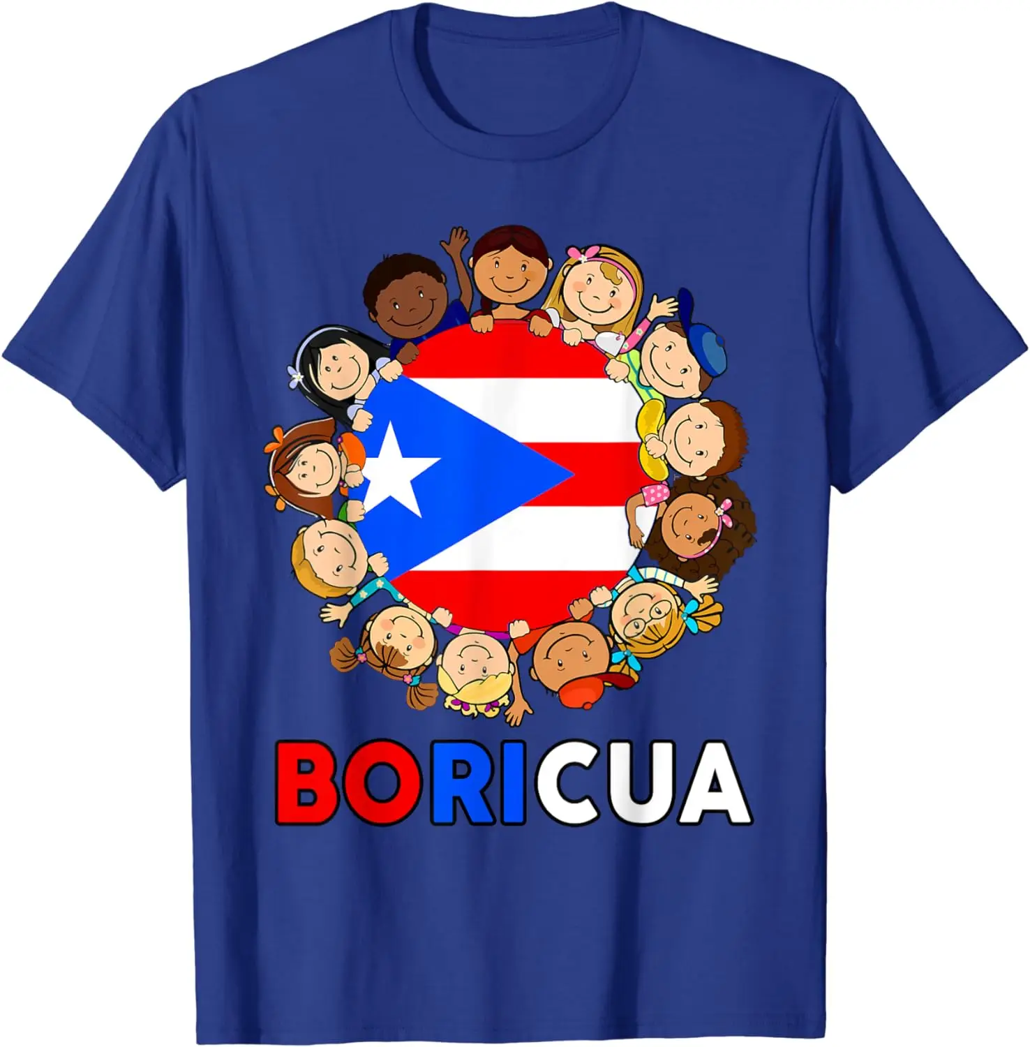 Puerto Rico Flag Hispanic Heritage Month Boricua Kids Rican T-Shirt