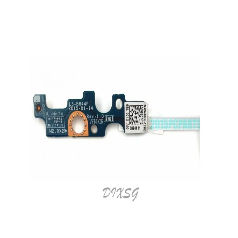 Switch Power Button Board For Dell Inspiron 15 5558 5455 5458 5559 5555 5755 5759 3758 3759 5558 3558 5551 5559 094MFG LS-B844P