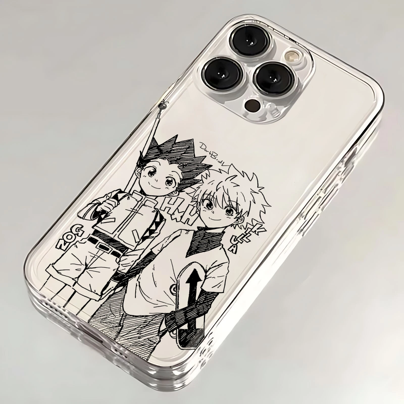 Black HUNTER×HUNTER Hot Anime Phone Case For Xiaomi Redmi Note 13 12 12C 11 10 10C 13C 10s 9 9s 9A 9T 9C 8 7 Pro Max 4G 5G Cover