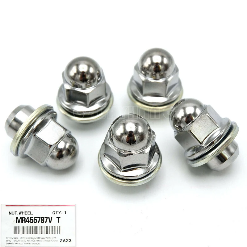 1/2/4/6/8/10 pcs M12*1.5 Standard Wheel Lug Nuts For Mitsubishi Pajero Montero Outlander ASX Lancer Grandis L200 Sport MR455707