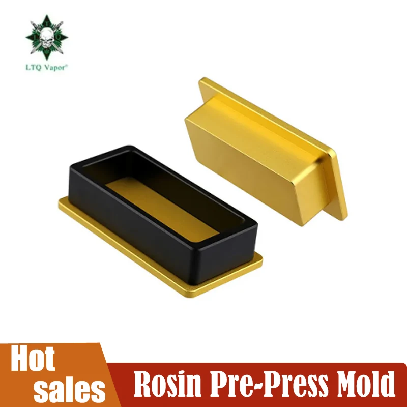 Original LTQ Rosin Pre-Press Mold Herbs Pre-Press 2*4 Inch DIY 6061 Aluminum Mold Press Plate For Extraction Rosin