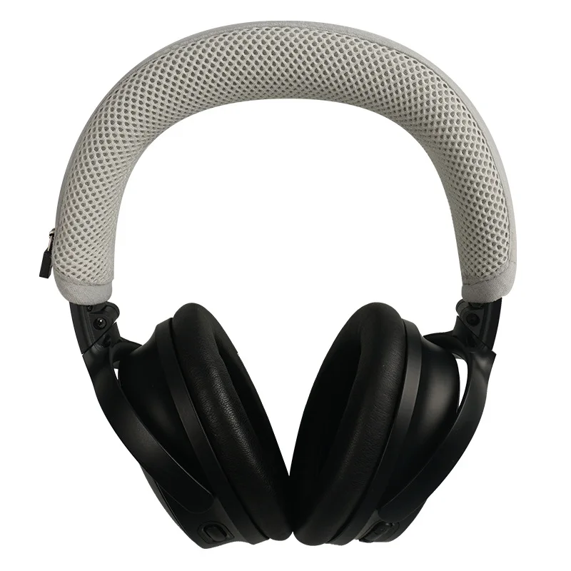 Headphone Head Beam Cover for BOSE QC Ultra QC45 Headset Protective Case Headband Protector Sleeve Breathable Mesh Cloth Zipper