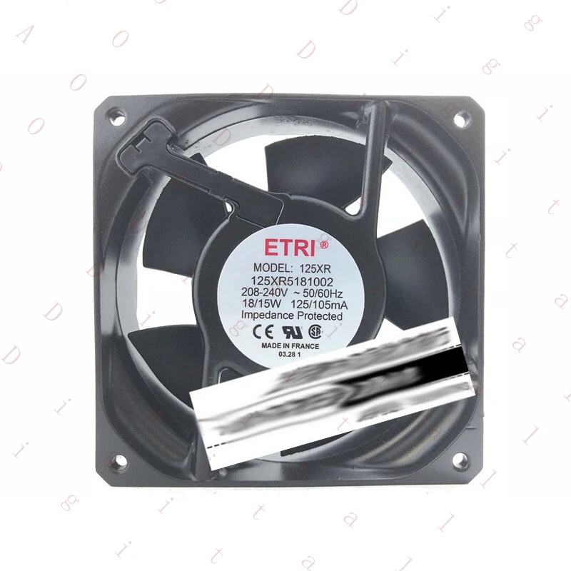

LL 1pcs for ETRI 125XR5181002 208-240V 120*120*38mm aluminum frame AC fan
