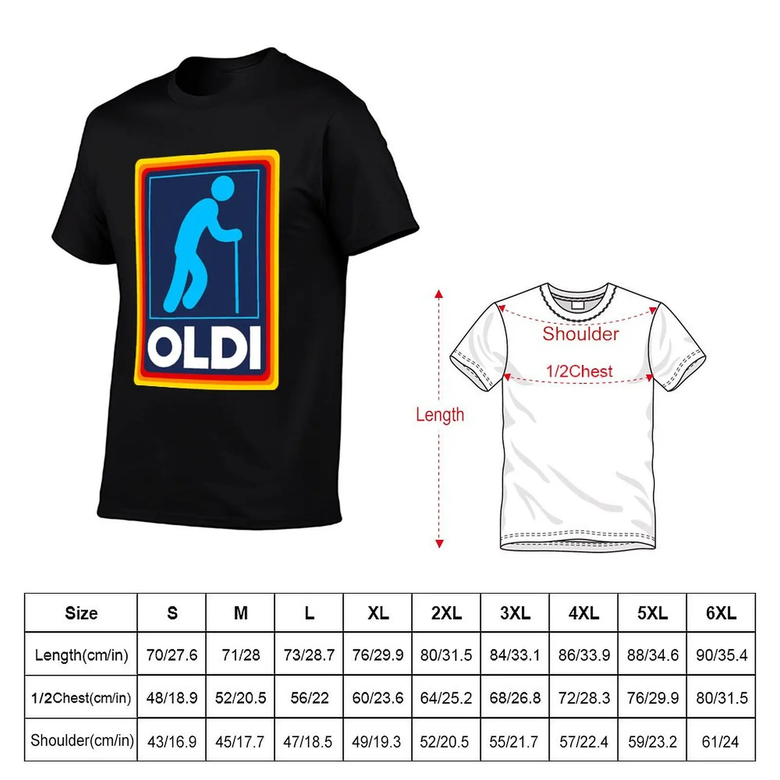 Oldi Classic T-Shirt vintage clothes Luxury man sports fans oversized graphic tee mens graphic t-shirts funny