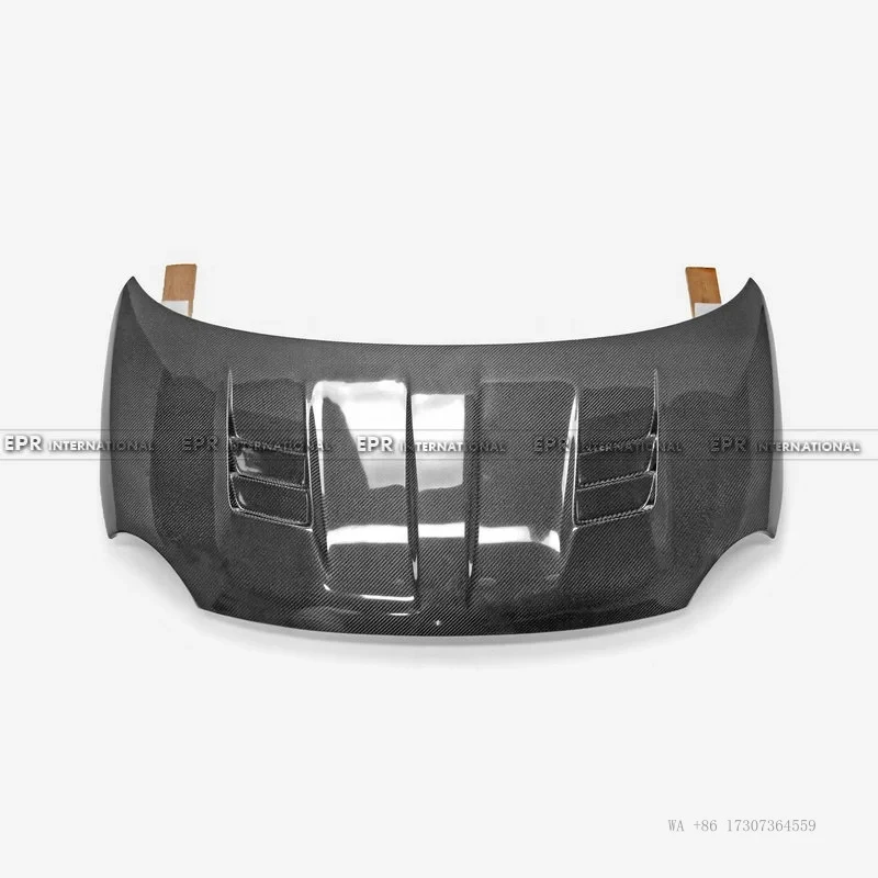 

EPR New Fiat 500/595 for Abarth EPA Type Vented Hood Bonnet Screws High Quality Carbon Fiber Bolt-On Retrofit Upgrade