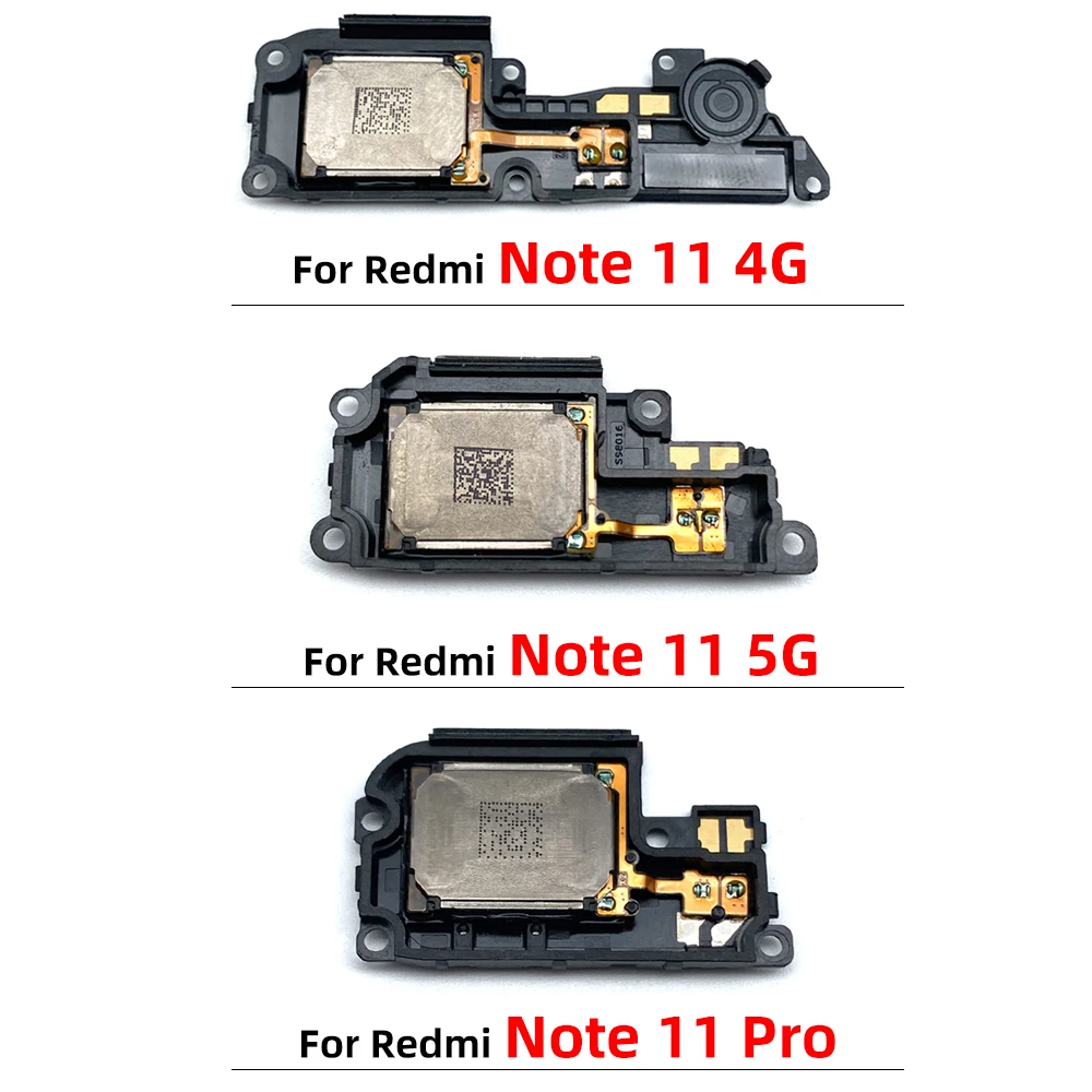 For Redmi Note 11 5G / Note 11 Pro Buzzer Ringer Loud Speaker Loudspeaker Flex Cable Ribbon