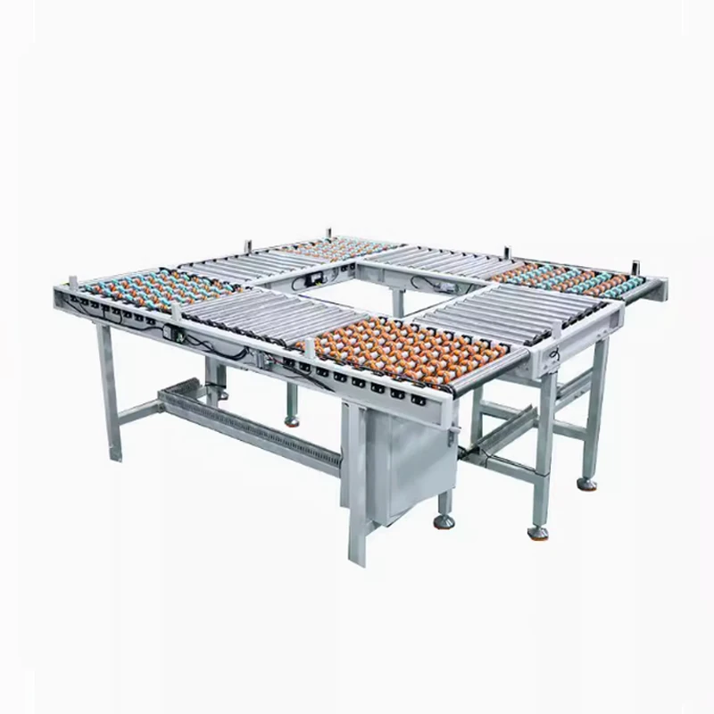 

Manufacturer supplies Mecanum wheel conveyor line sorting machine omnidirectional wheel transplanter logistics intelligent