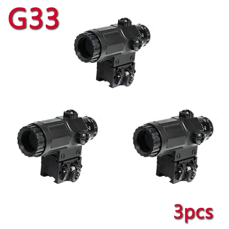 NONE 2026 Neues Taktisches Laser-Taschenlampen-Set PEQ15 X300 X400U - 20mm Schienenmontage für G33/G34 Airsoft Spielzeugwaffen     CS Jagd 4