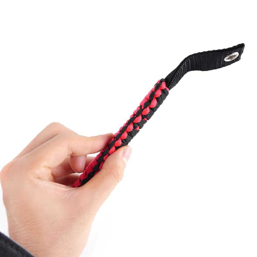 RASTP-자동차 루프 핸들 로프 그랩 핸들 800D 나일론 하드웨어 포드 브론코용 미끄럼 방지 후면 도어 상단 팔걸이 BAG107