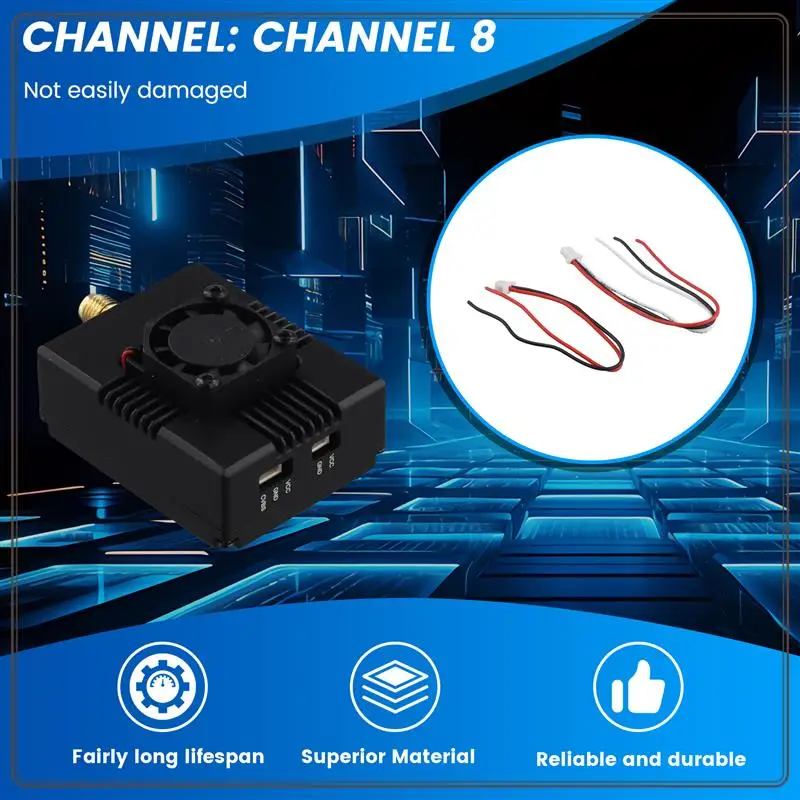 Надежный-для Caddxfpv 1.2G 1.3G 4W VTX 4000Mw 1.8-4W 8CH FPV аудио-видео передатчик для RC самолета дальнего действия, для Caddxf