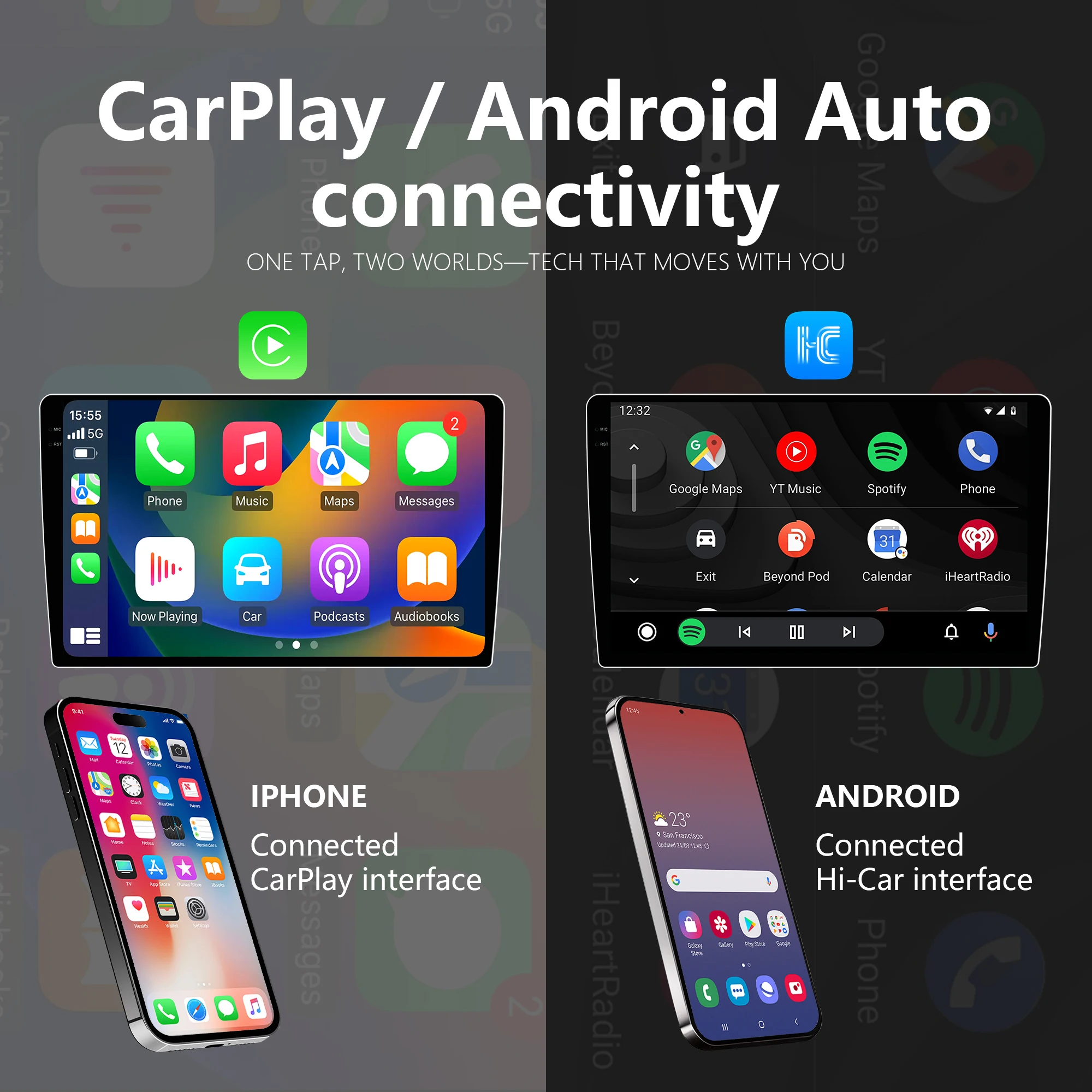 شاشة مشغل DVD للسيارة من Penhui Android لسيارة Toyota BB 2 2005 - 2016 صوت وفيديو 2 Din DSP بلوتوث Carplay #4
