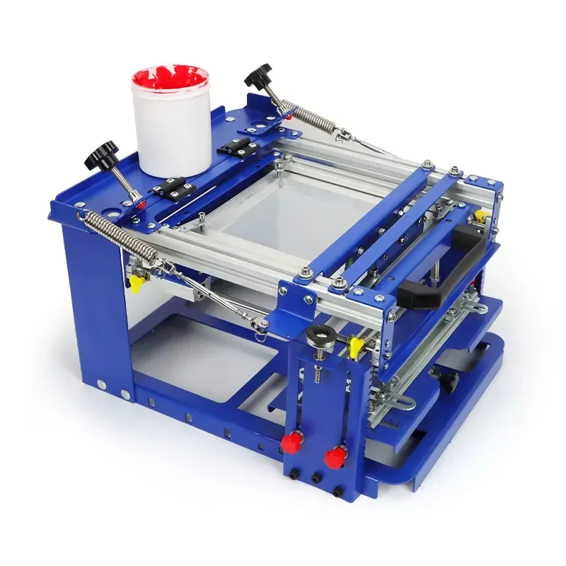 for Deliou Manual Cylindrical Curved Screen Printing Machine for Mug Bottles Factory Wholesale