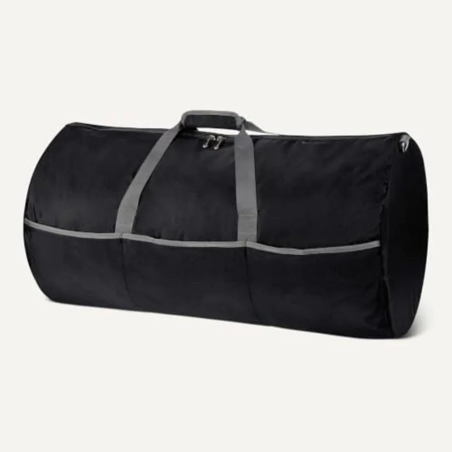 Extra Large Foldable Nylon Duffel Bag for Travel/Storage with Zippe Pockets, 32.4", 150L, 50-LBS Capacity, Previously Basics view 4