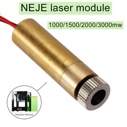 Factory Outlet modulo Laser NEJE 1000mW/1500mW/2000mW/3000mw 445nm/405nm Kit di sostituzione della testa Laser per Laser DK-8-KZ DK-BL