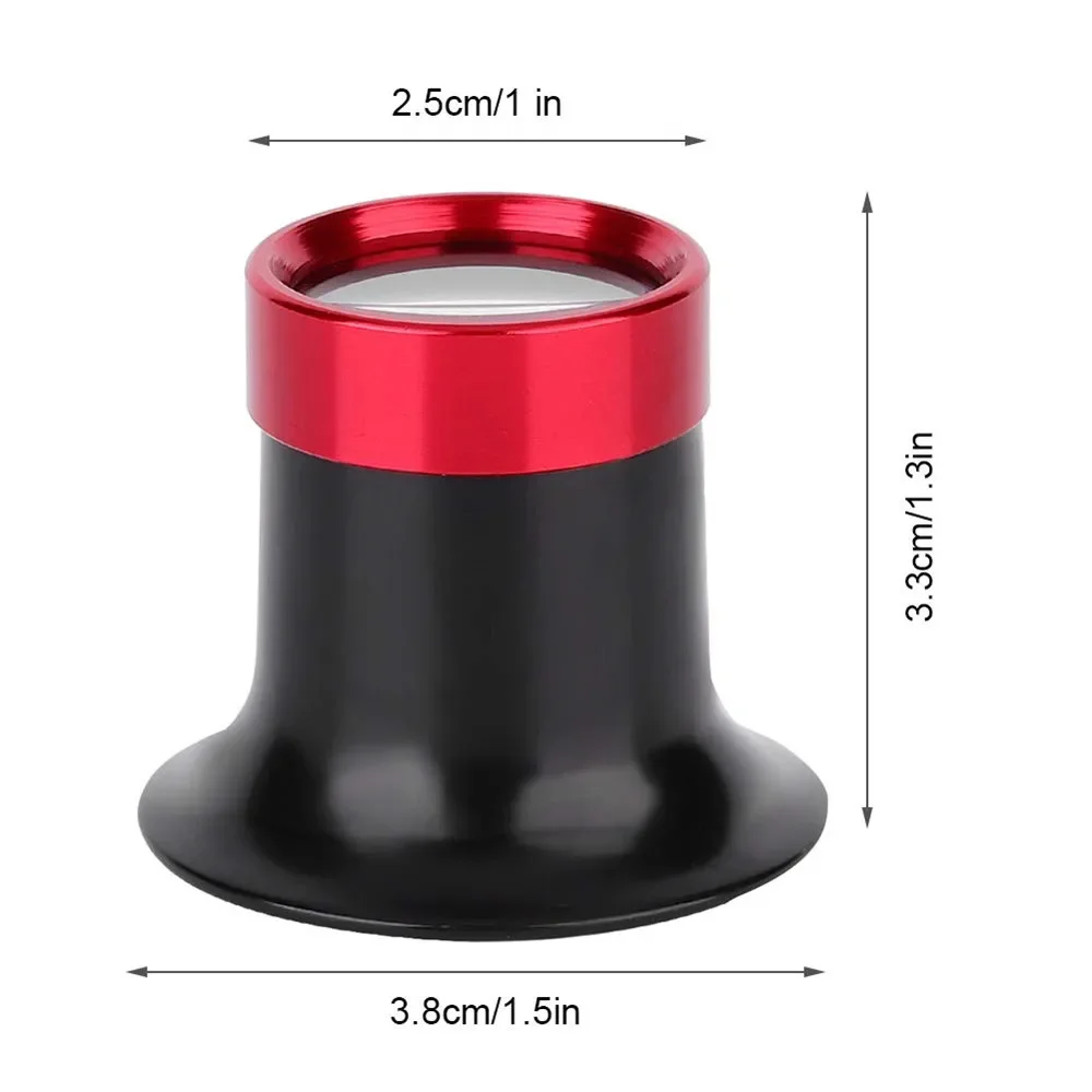 5-20X Magnifying Glass Watchmaker Loupe Jewelers Loupe Portable Monocular Magnifier for Watchmakers Repair Eye Loupe Glass Tool