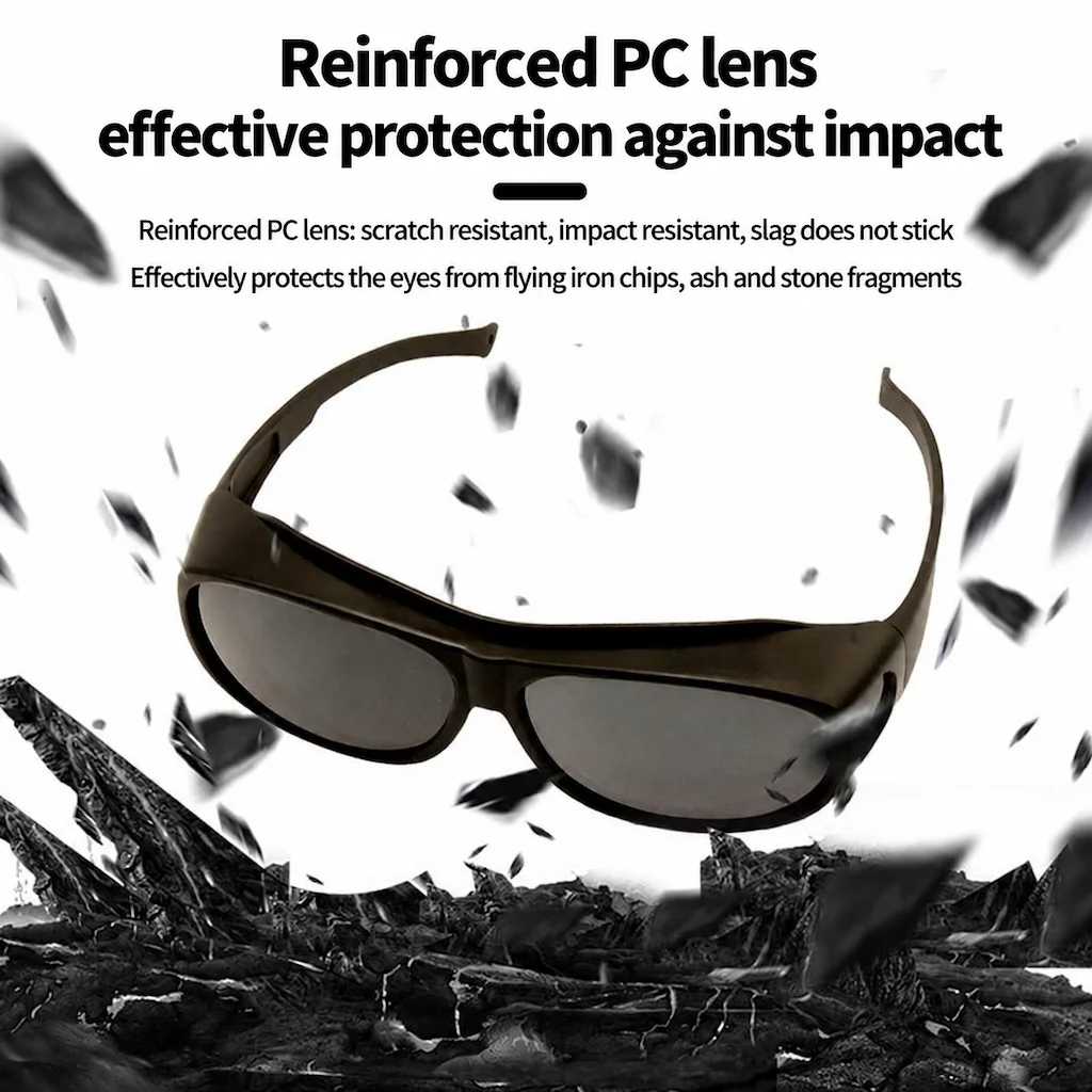 welding goggles CE Certified Protection Against Strong Light Ultraviolet Rays Labor Protection  Goggles Electric Welding Goggles