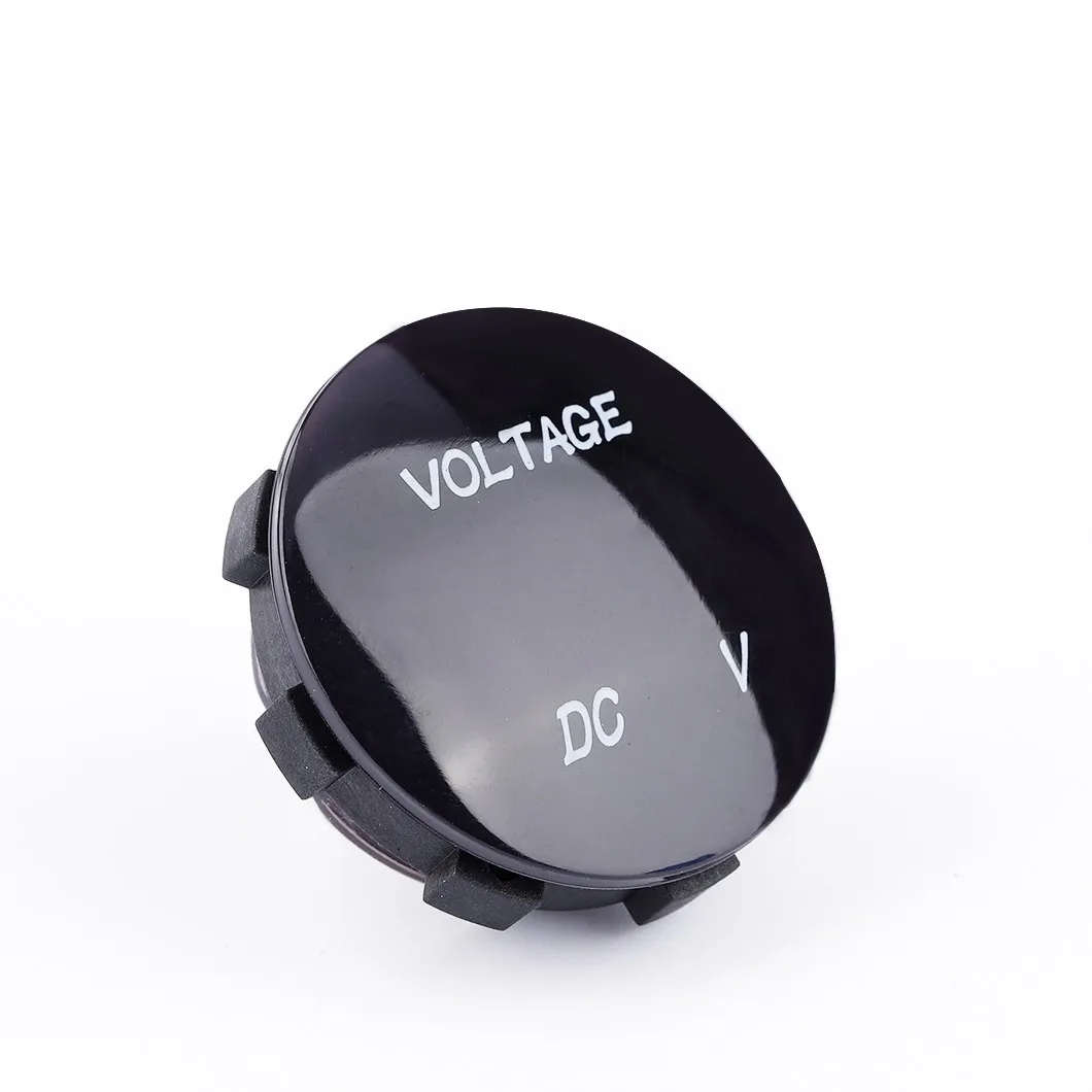 ABILKEEN DC5~48V Vehicle Mounted Digital Voltmeter High Brightness LED Digital Display Voltmeter Accurate Reading