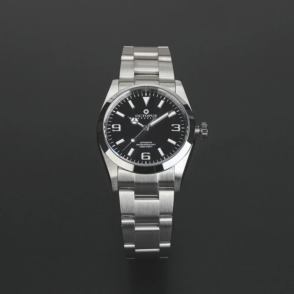 

Octopus Kraken Stainless Steel Five Bead Bracelet Stainless Steel Watch Parts For 20mm For OCT-0013&16