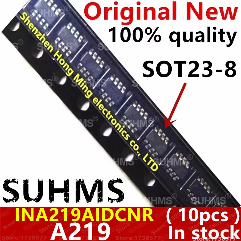 (10piece)100% New INA219AIDCNR INA219A INA219 A219 sot23-8