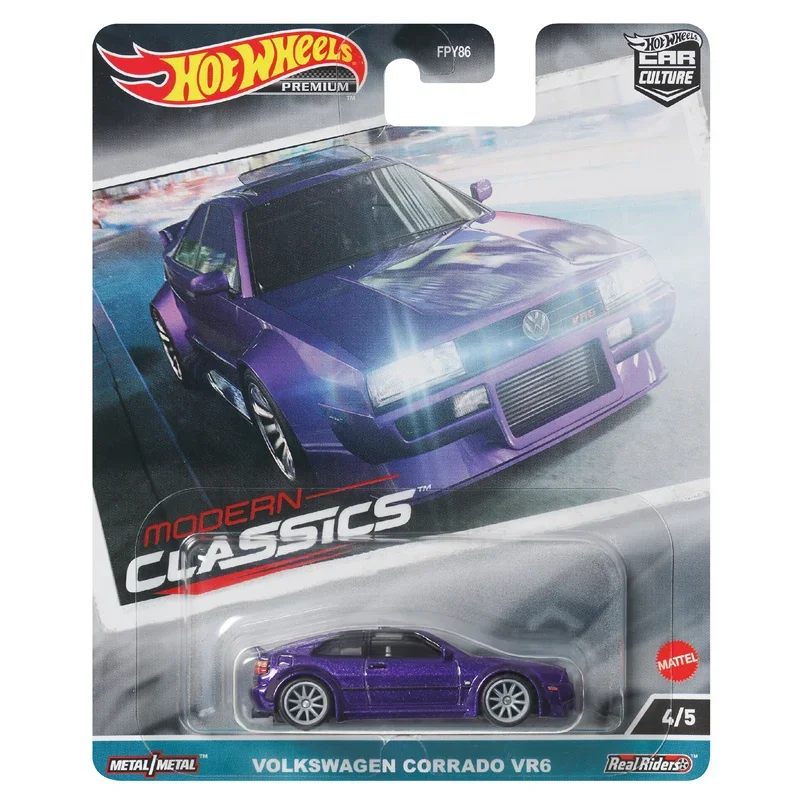 Hot Wheels-Original Premium Volkswagen Corrado Car Culture, 1:64 Diecast Meninos Brinquedos, Modelo Clássico Moderno De Metal, Presente De