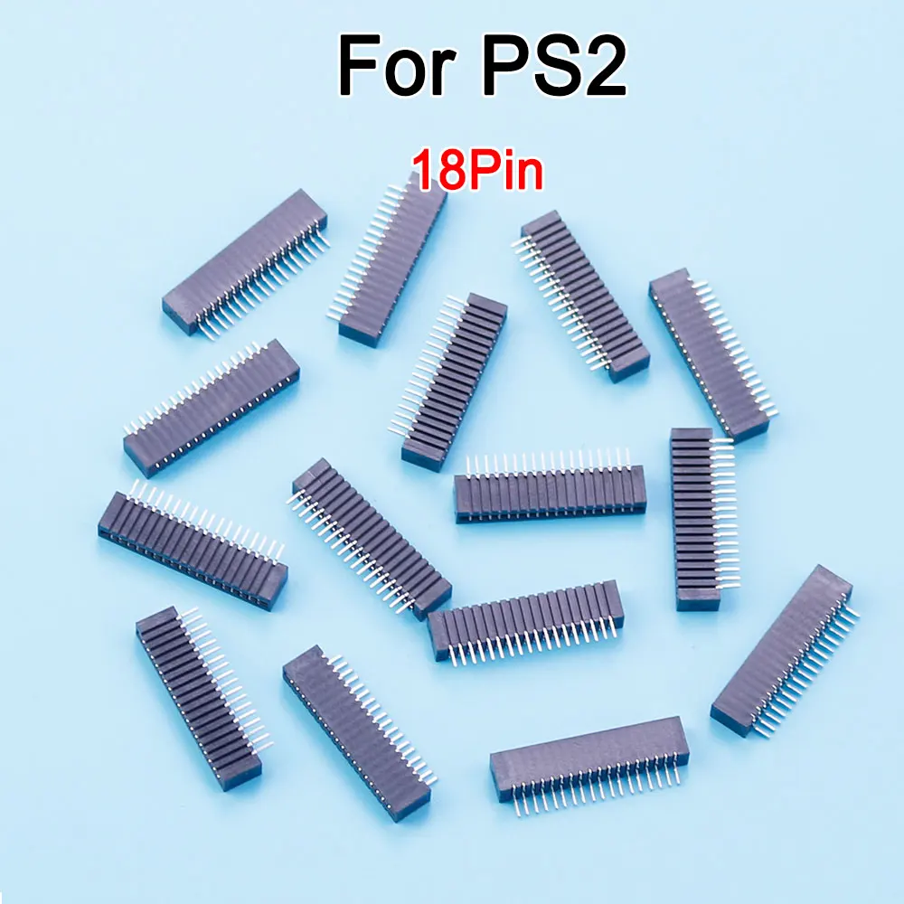 1/2Pcs For PS2 Controller Button Conductive film slot linker port slot 18 pin 19 pin socket For PS2 game controller Repair Parts