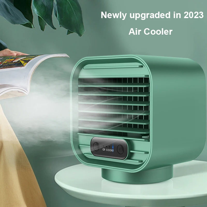 Nano Spray Portable Air Conditioner USB Charging Mobile Air Cooler Home Multifunctional Air Purifier Humidifier Cooling Fan