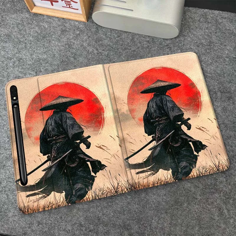 

Anime Samurai design Tablet Case For Samsung Galaxy Tab S7 S8 S9 S10 FE Plus Lite 11 12.4 13.1 Inch