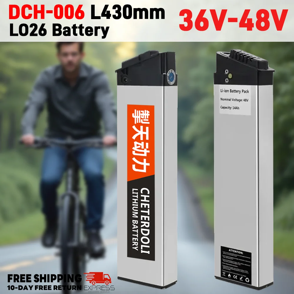 48V 17Ah 15Ah 12.8Ah 10.4Ah 36V 10Ah 12Ah 15Ah DCH-003 DCH-006 DCH-009 350W~1000W for MX01 LAFLY X3 JINGHMA R7 R5Motor battery