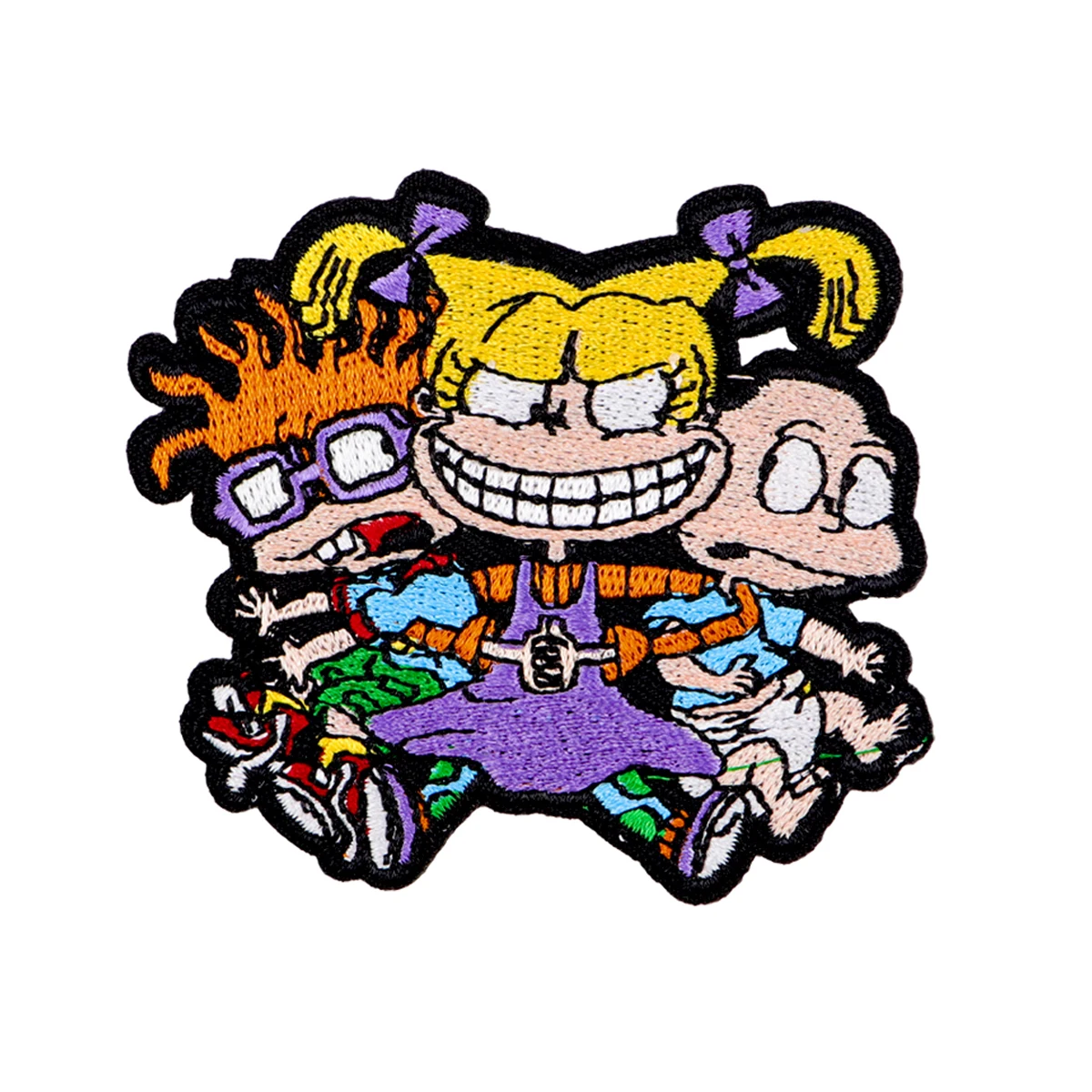 Cartoon Boy & Girl Iron On Patch Clothes Patch For Clothing Cute Embroidered Patch Garment Apparel Accessories Sewing Stickers - view 6