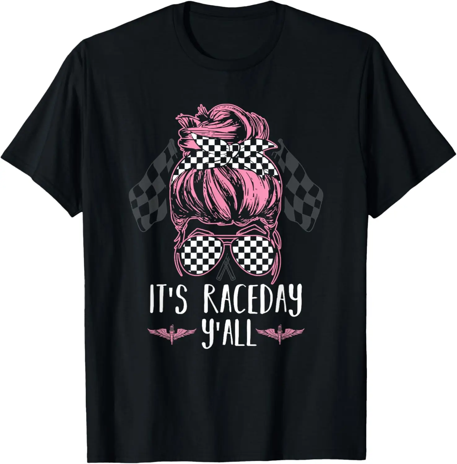 

Футболка Dirt Track Racing It's Race Day Y'all Car Racing